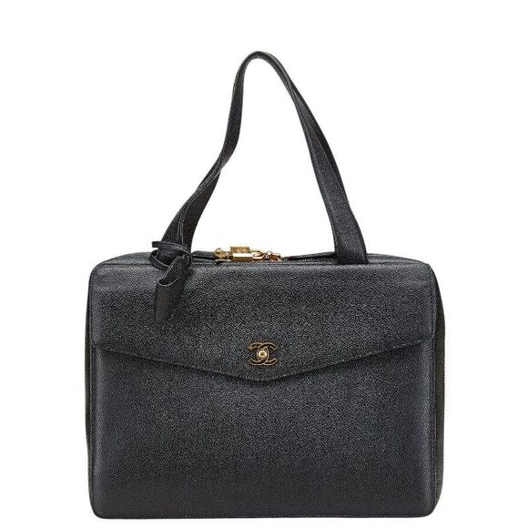 Chanel Coco Mark Caviar Briefcase - Picture 1 of 10